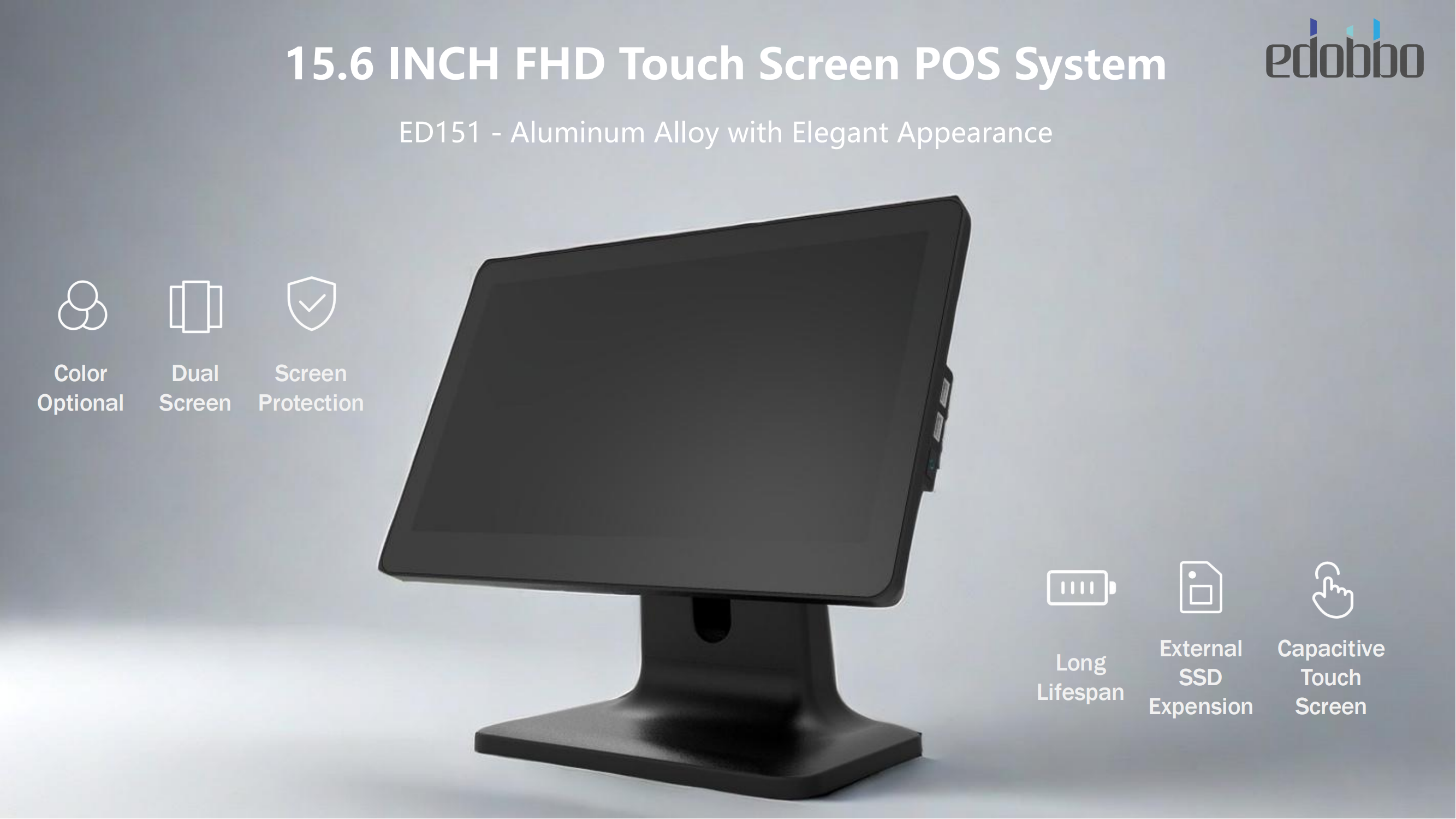 ED151:15.6 inch HD screen with removable ssd(图1)